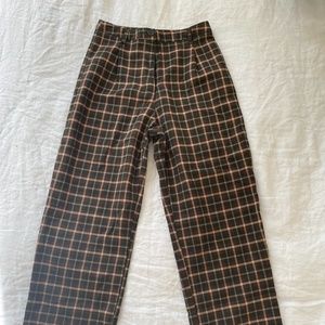 brandy plaid pants